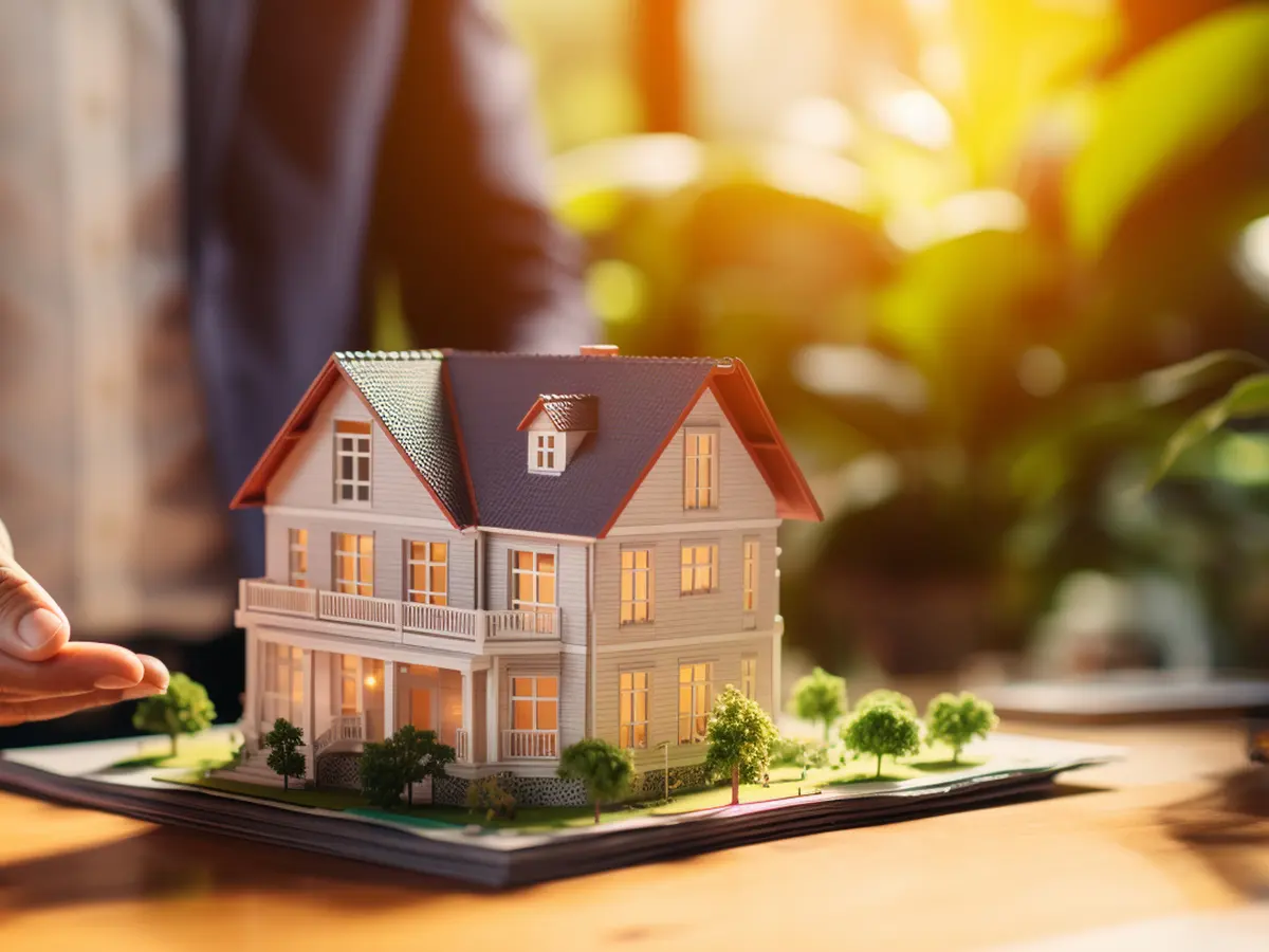 Real estate advisor consulting with a property owner